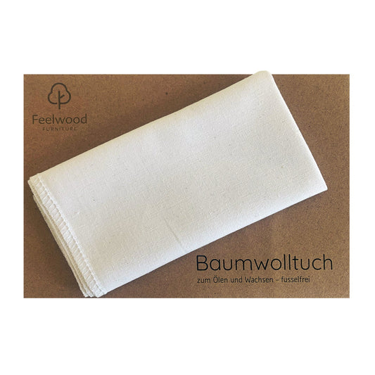 Baumwolltuch zur Holzpflege