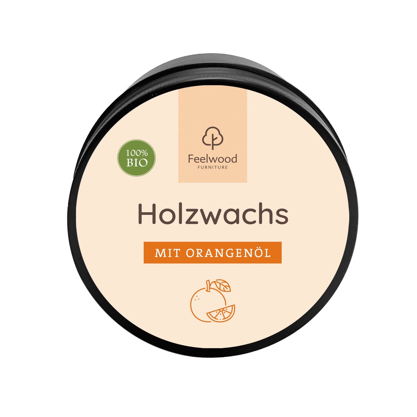 Bio Holzwachs mit Orangenöl