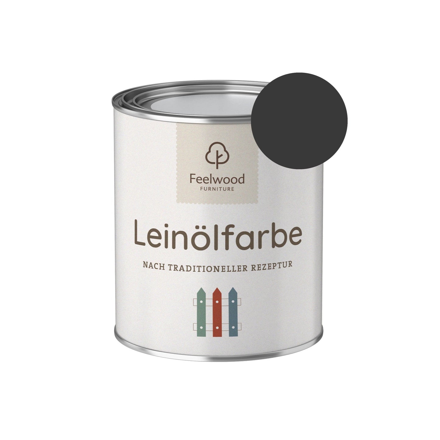 Leinölfarbe