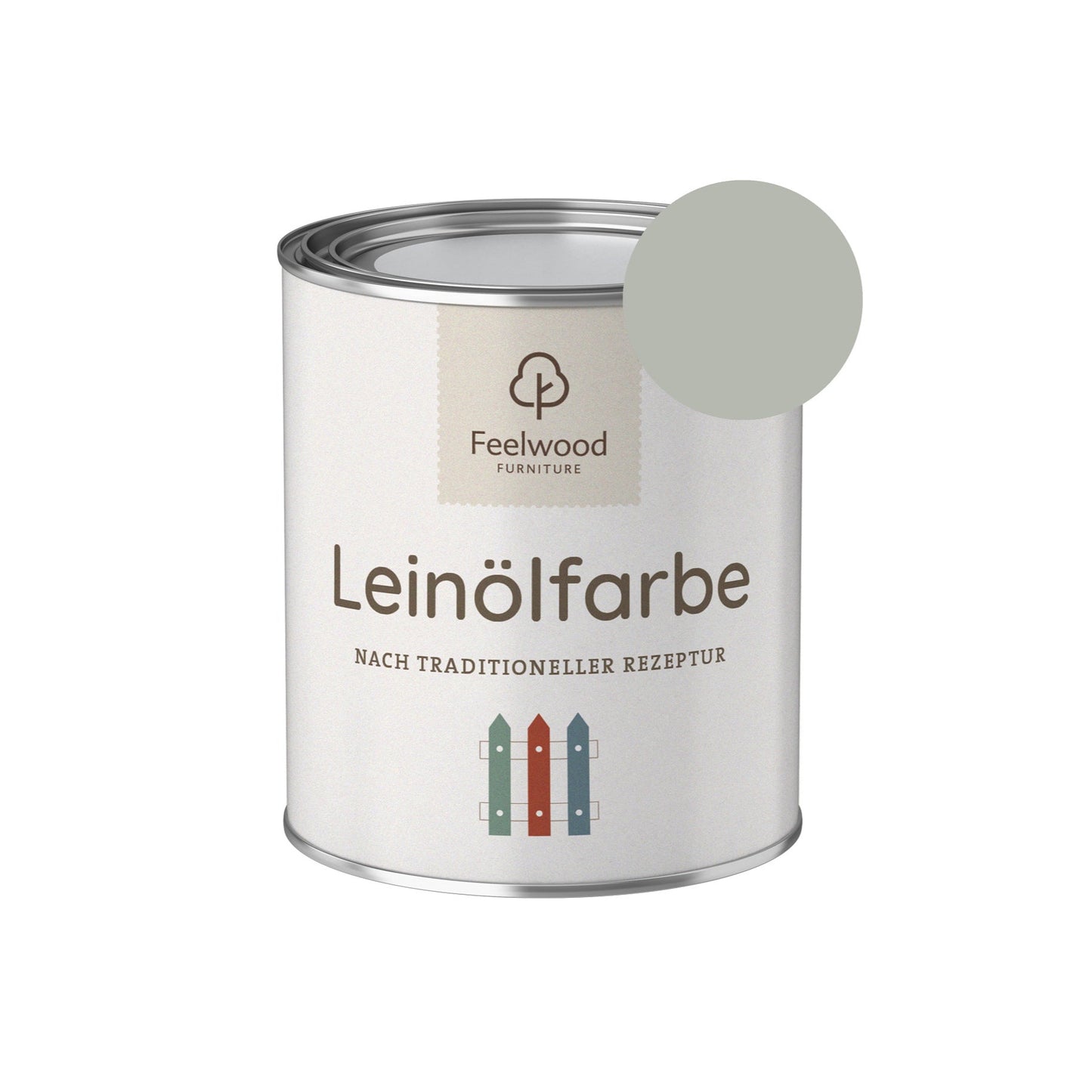 Leinölfarbe