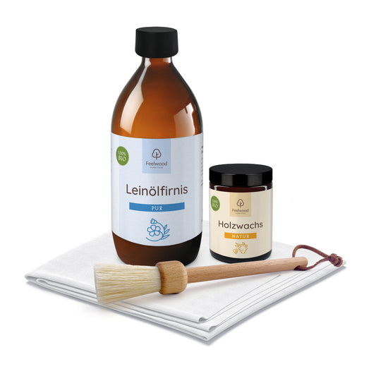 Holzpflege-Set „Pur“