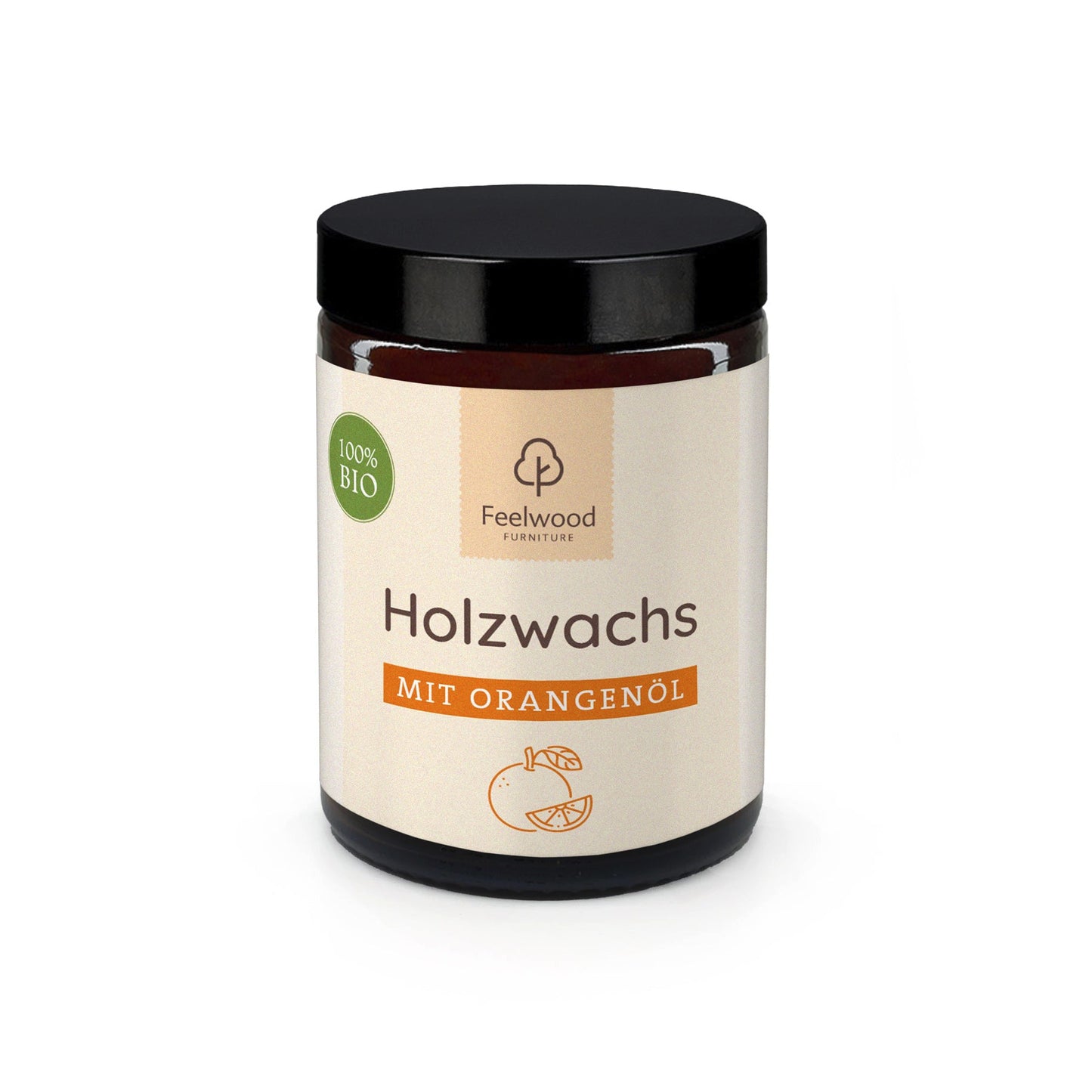 Bio Holzwachs mit Orangenöl