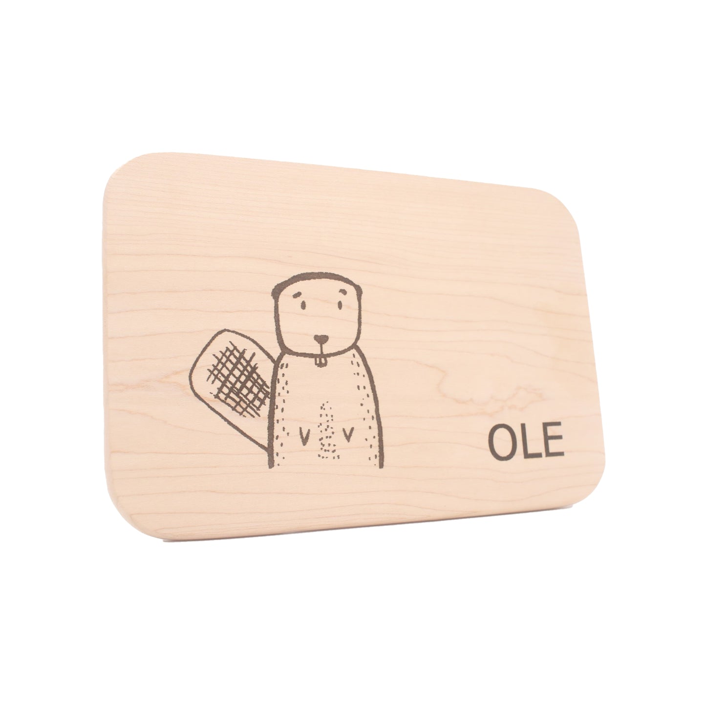 Frühstücksbrettchen mit Personalisierung