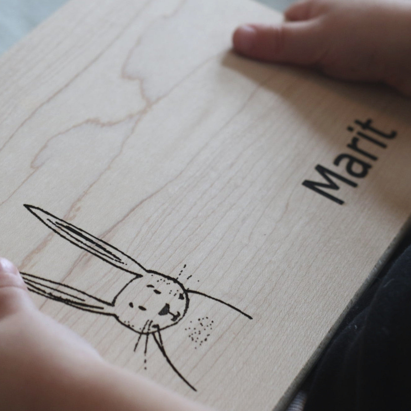 Frühstücksbrettchen mit Personalisierung