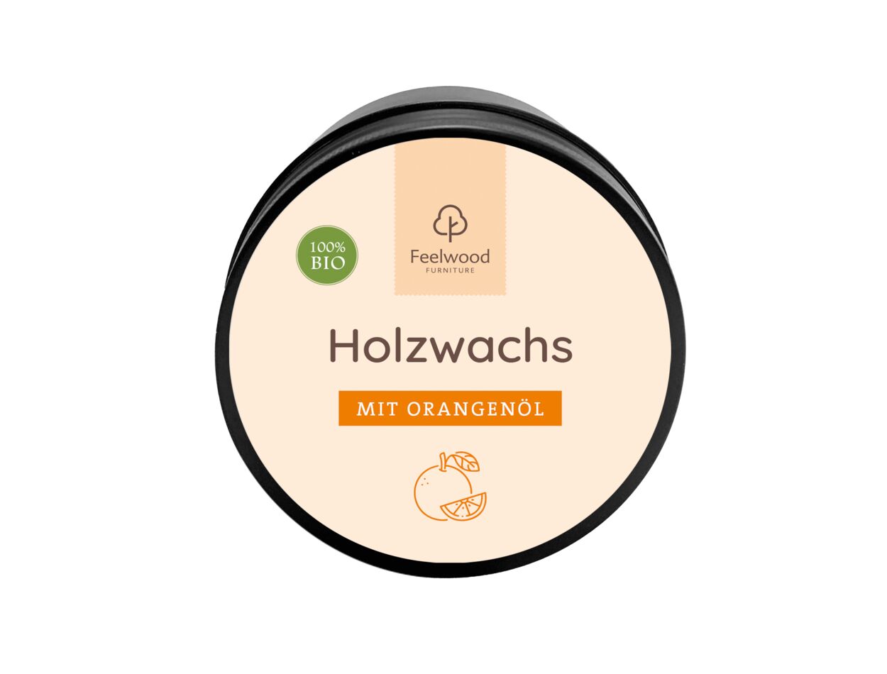 Holzwachs mit Orangenöl