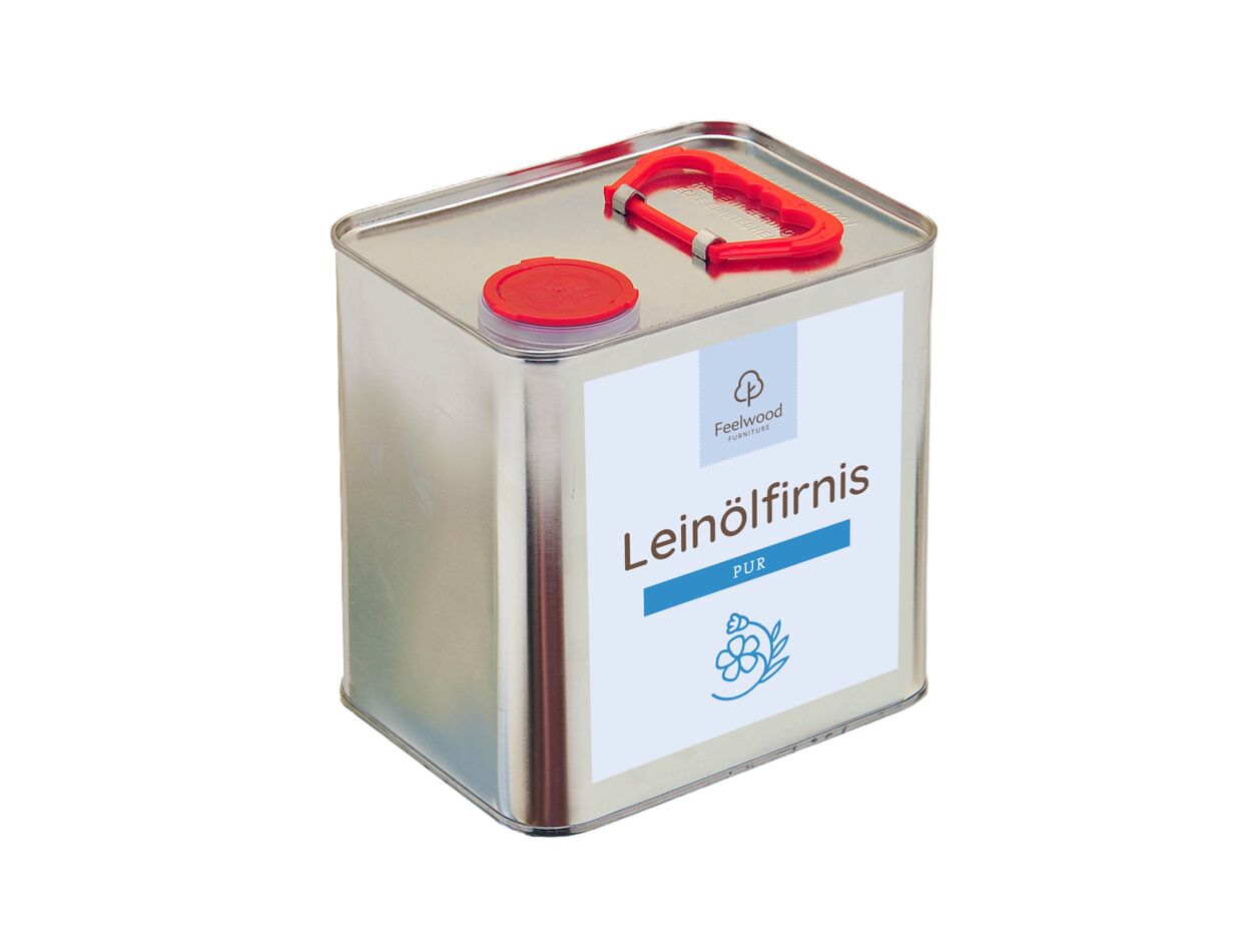 Bio Leinölfirnis Pur - Leinöl für Holz. Innen & außen. Farblos