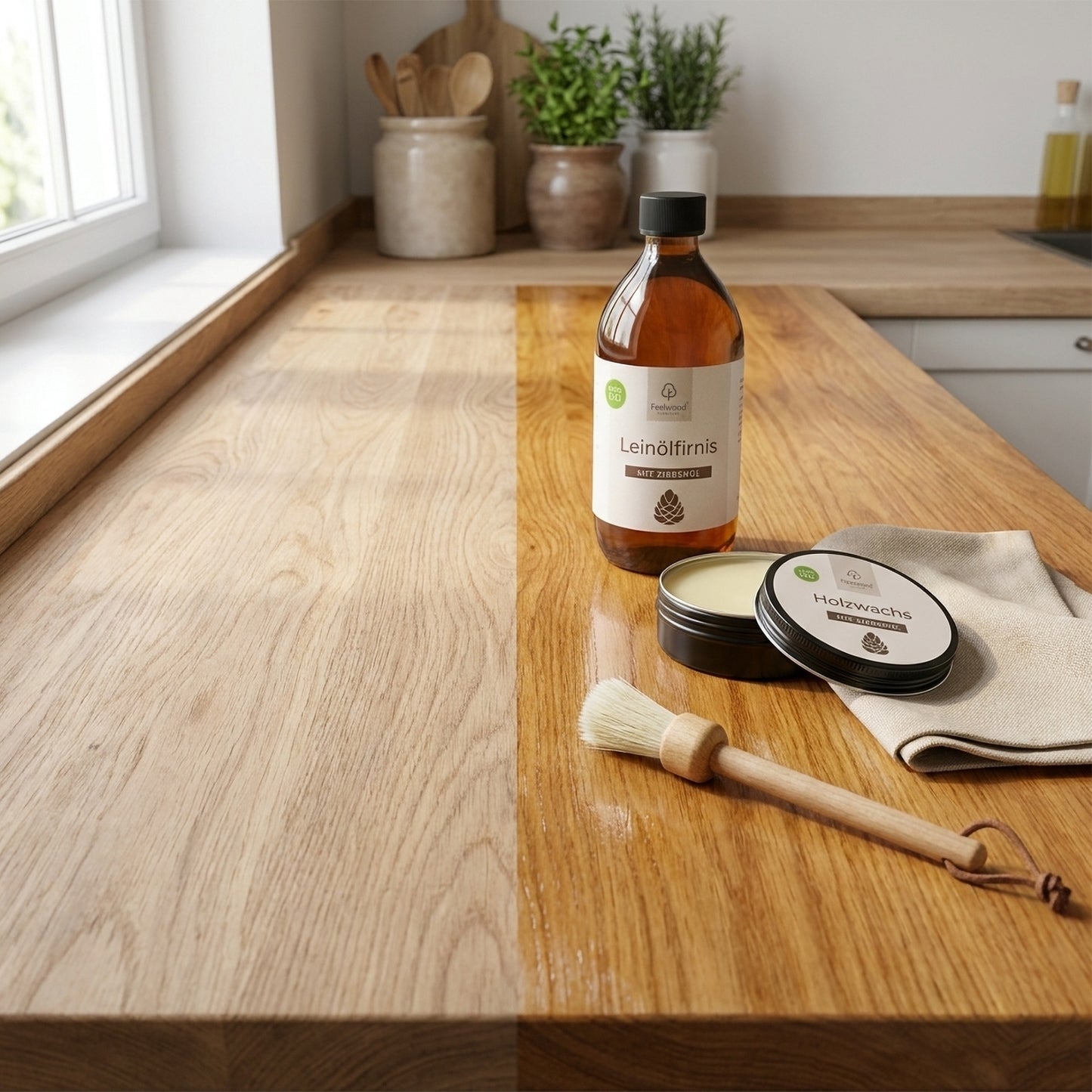 Holzpflege-Set „Zirbe“