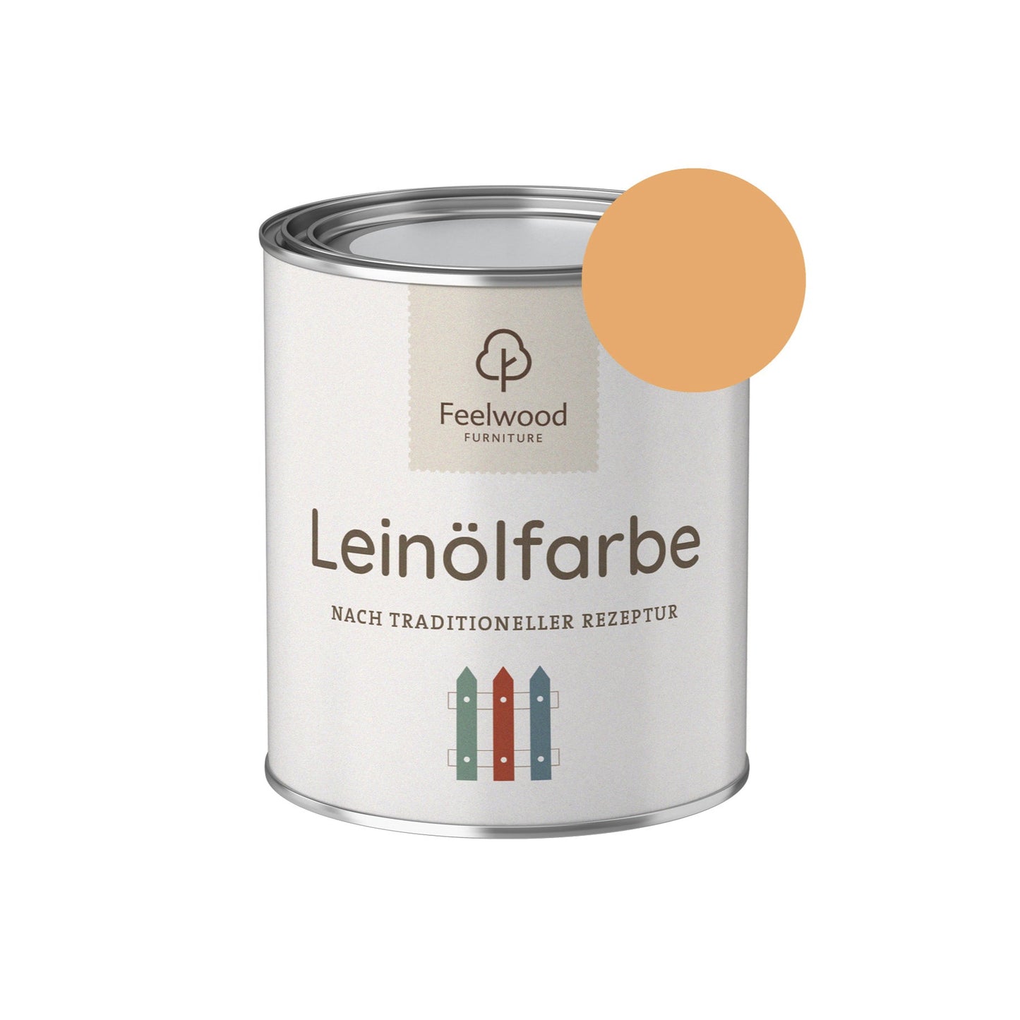 Leinölfarbe