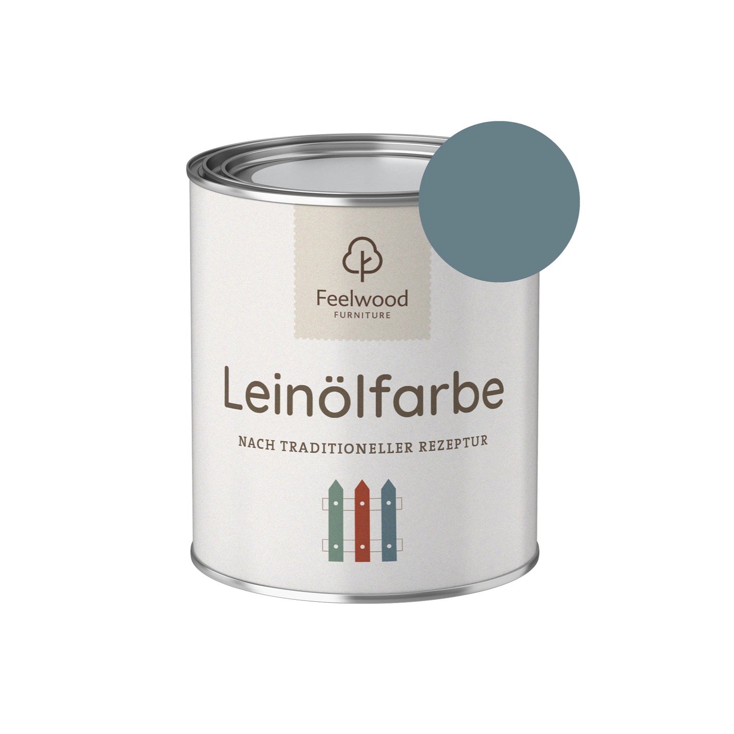 Leinölfarbe
