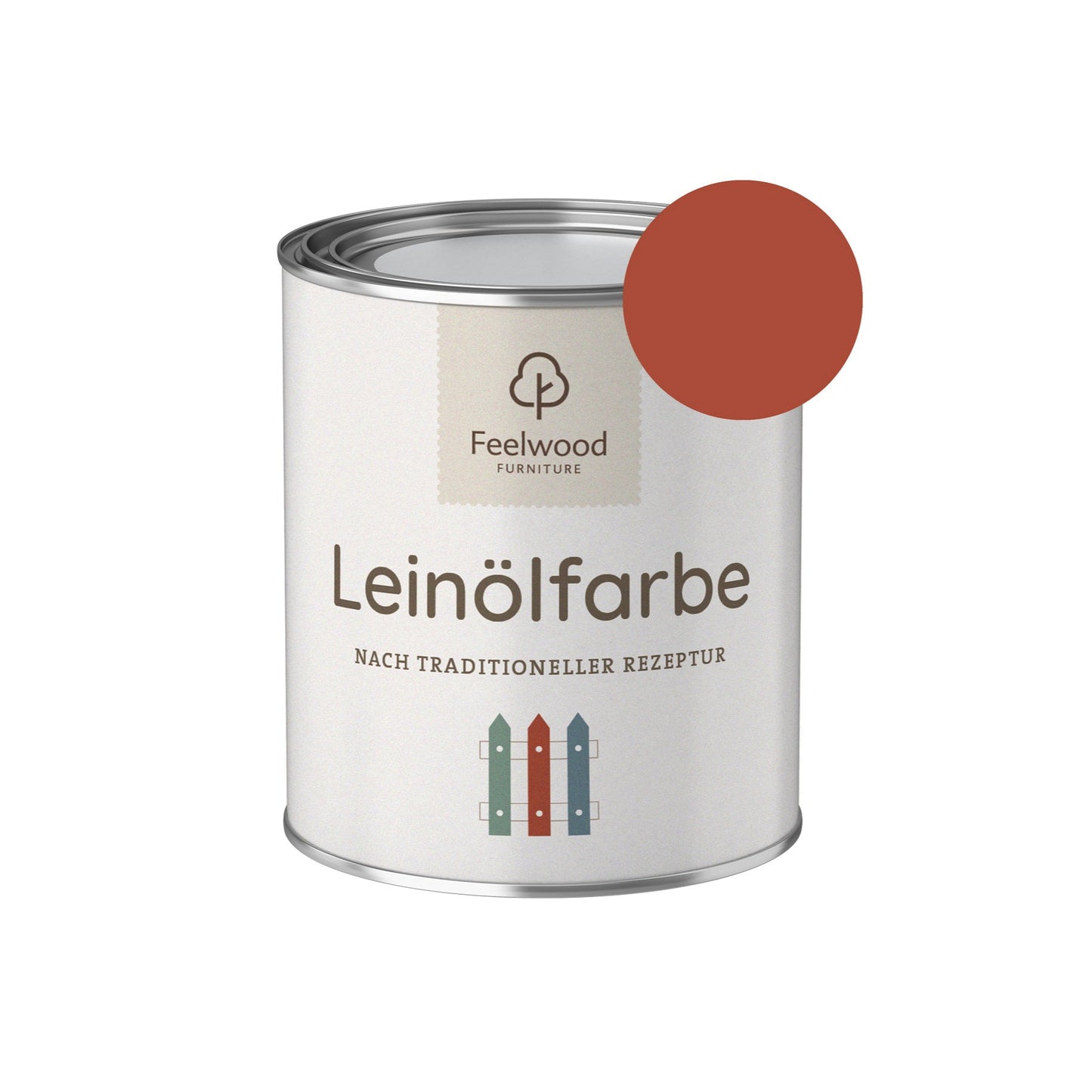 Leinölfarbe