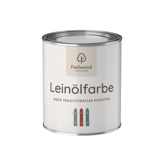 Leinölfarbe