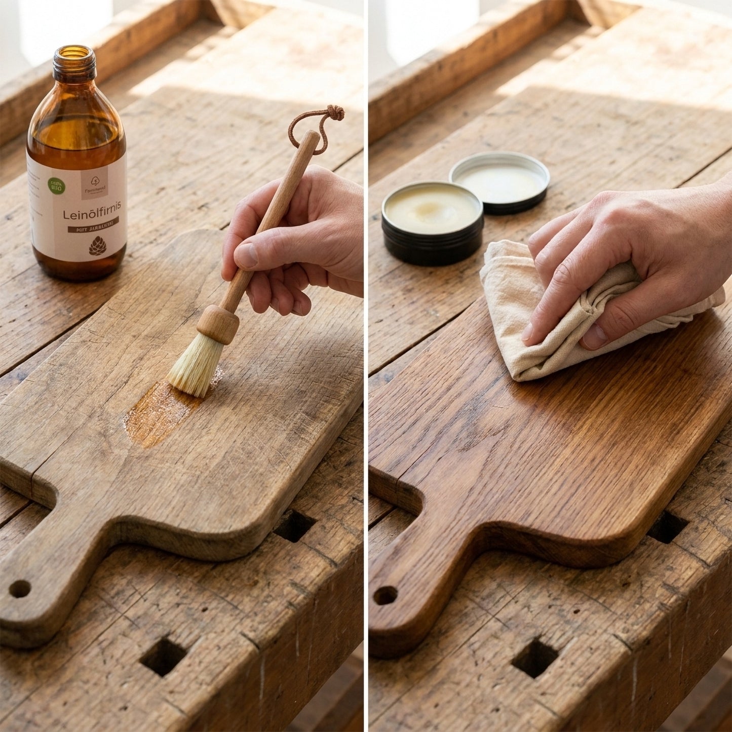 Holzpflege-Set „Zirbe“